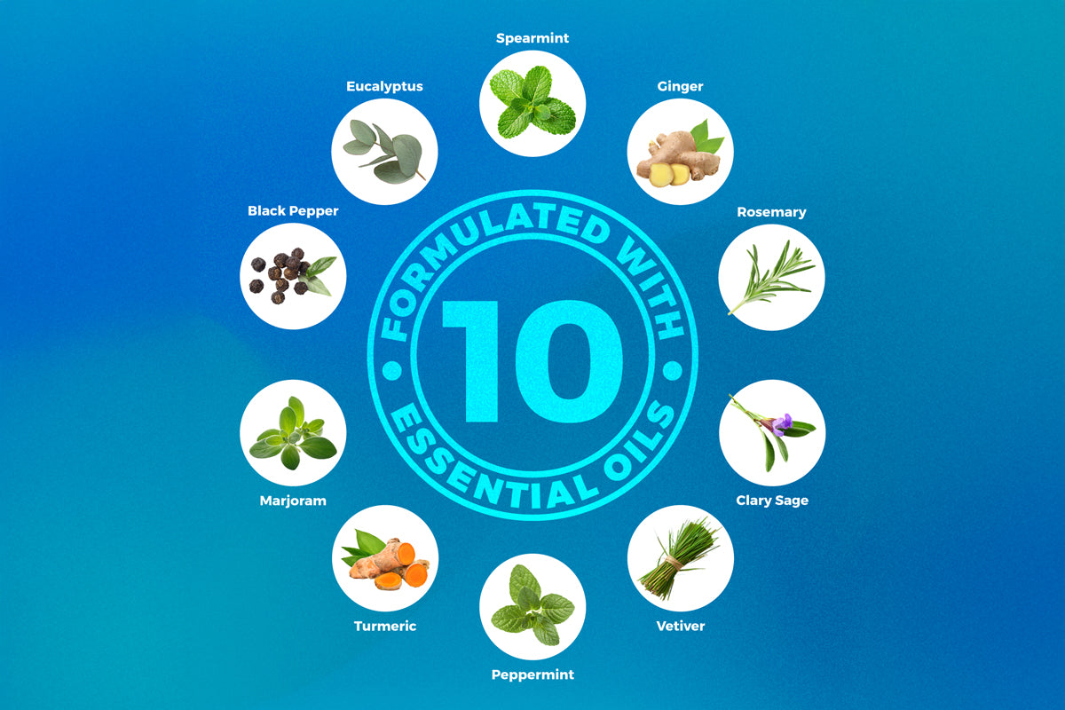 Why 10 Essential Oils Power Every Muscle Rehab Soak, Bath Bomb &amp; Recovery Spray