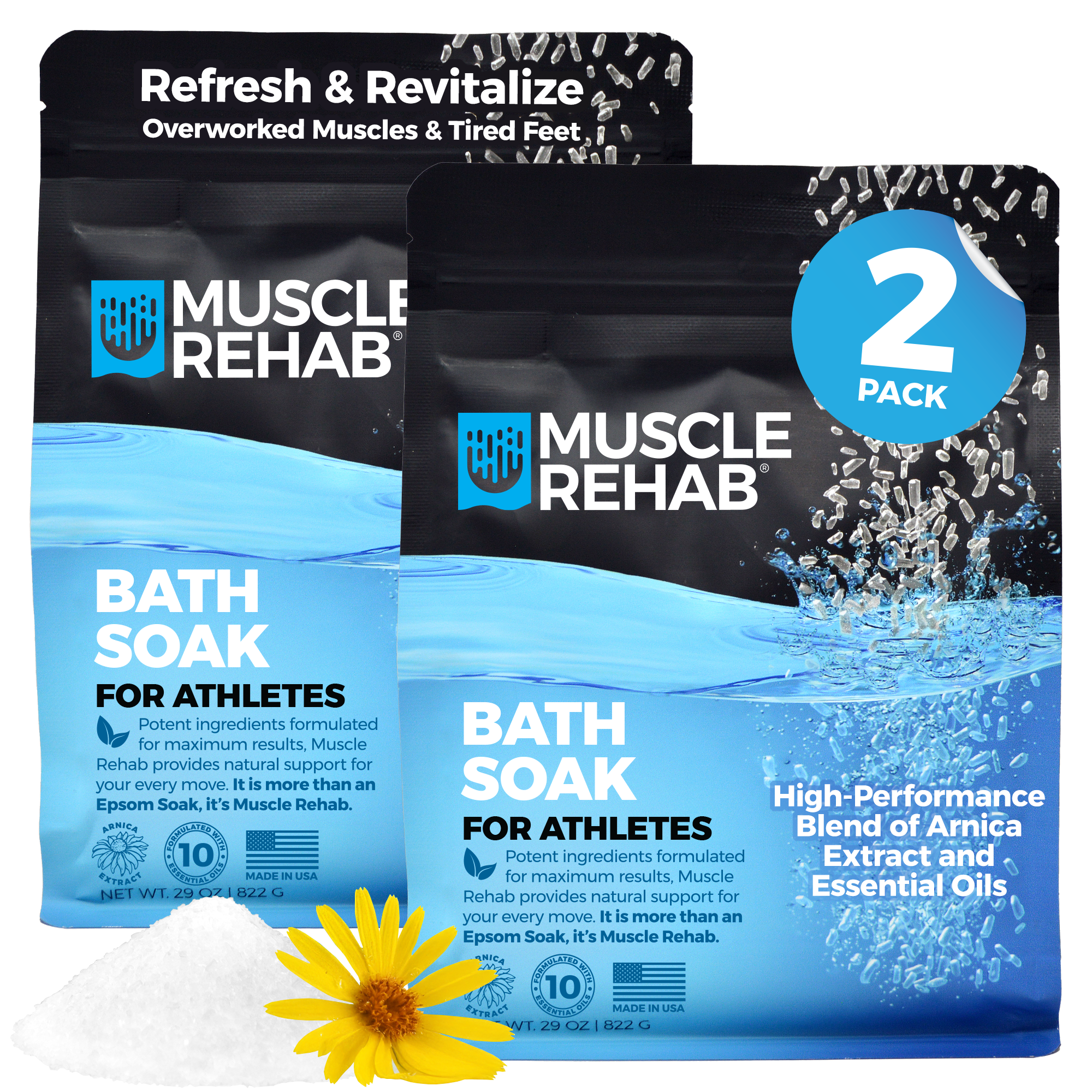 Bath Soak for Athletes - 2 Pack